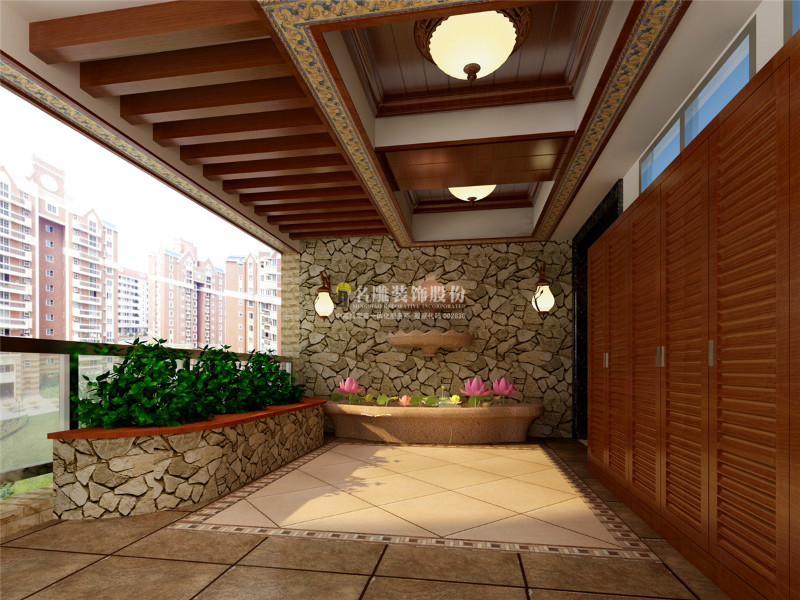 
东南亚风格庭院装修设计知识