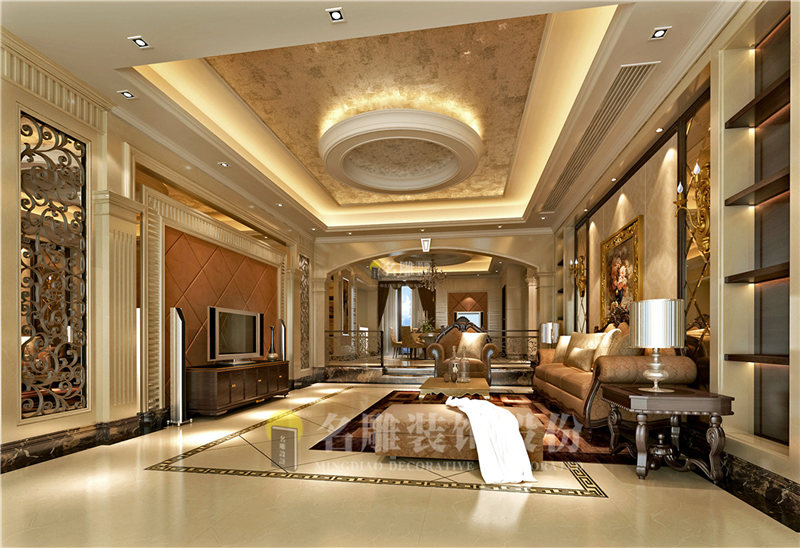 
美式与欧式客厅装修风格的不同之处!