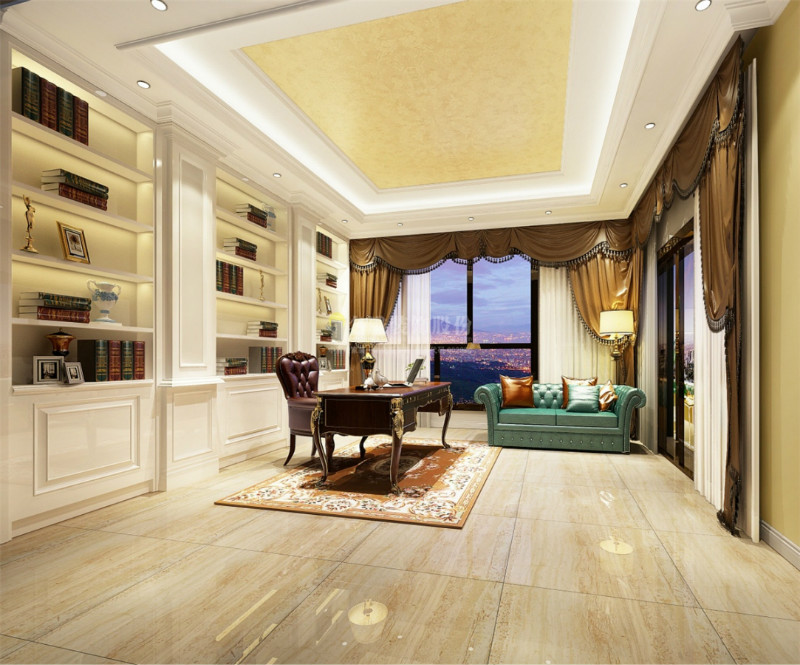 书房装修什么颜色好