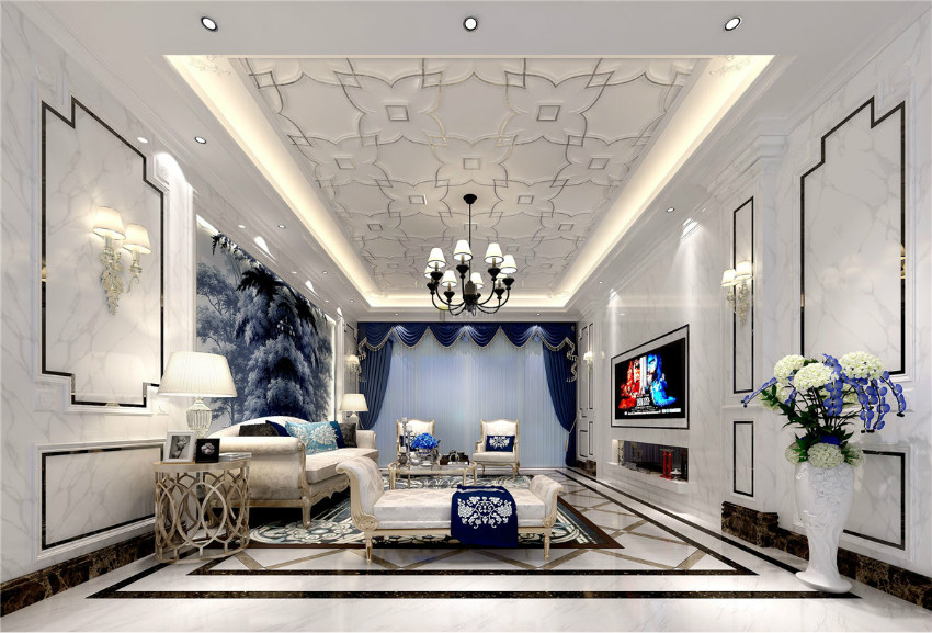 
如何装修客厅房子？这几张效果图超赞！