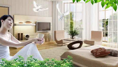 
130平方米房屋装修,让家人住在大自然里!