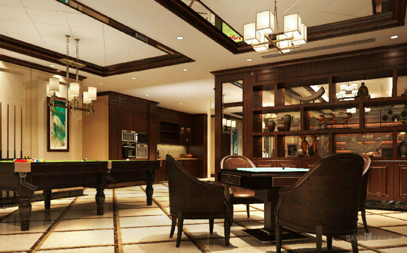 混搭别墅装修效果图