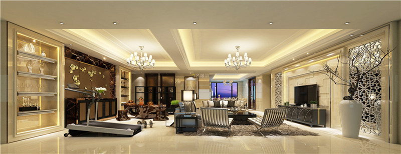 
这里，有一大波京基滨河时代装修效果图请您签收!