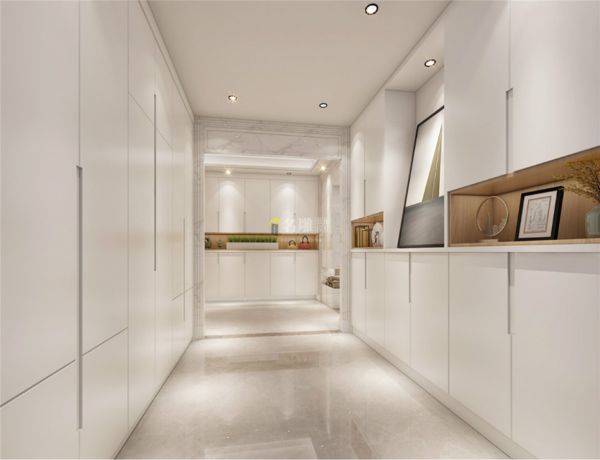 
220平米现代北欧装修效果图，阳光下简洁大气的家!