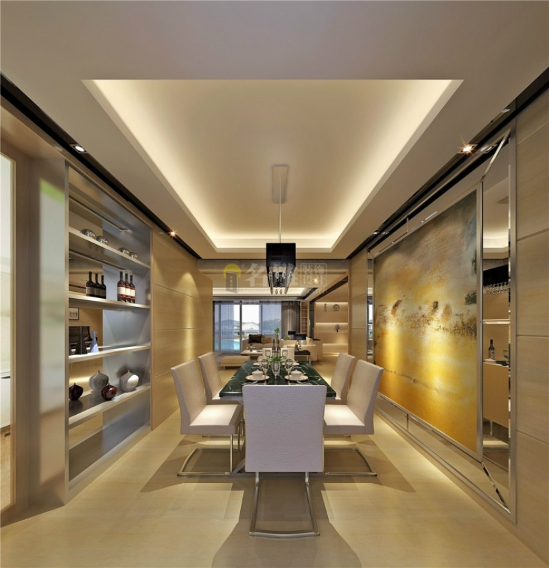 现代简约装修三室两厅