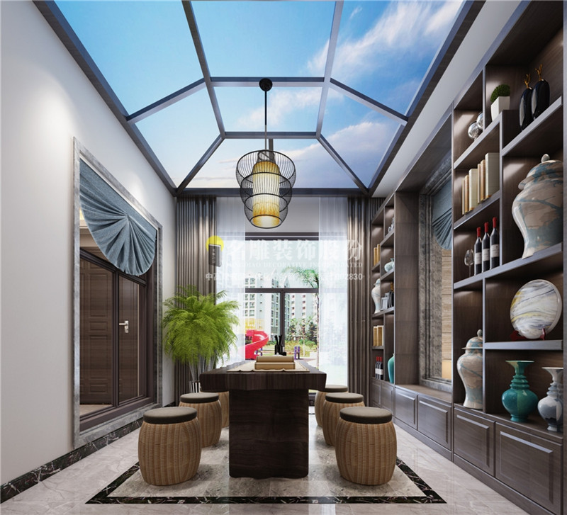 
露天餐厅很浪漫，可是你知道装修要注意什么吗？