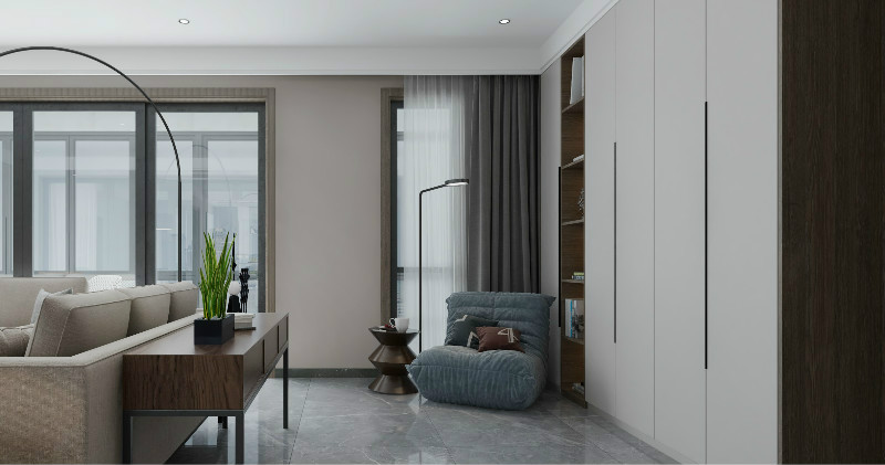 
130m²三室两厅两卫装修，用各种风格诠释优雅的家