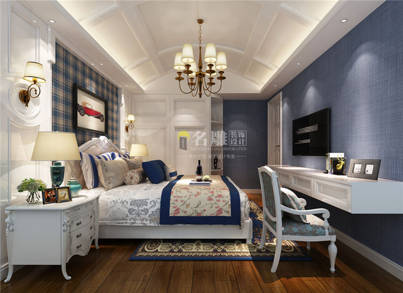 
田园风格卧室装修效果图让人轻松愉悦!