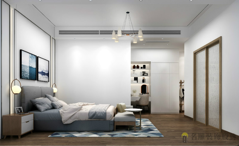 现代简约装修三室两厅