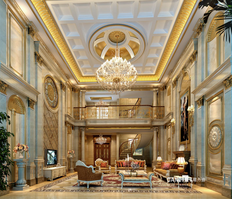 
欧式别墅装修效果图，看多几张，怕是会爱上这种风格！