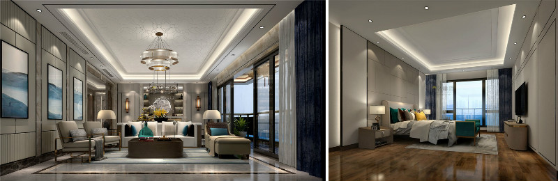 
不一样的色彩组合，打造不一样的新中式!