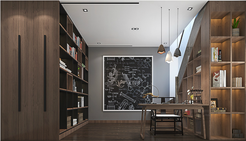 
书房装修技巧这几点你一定要知道，非常实用！