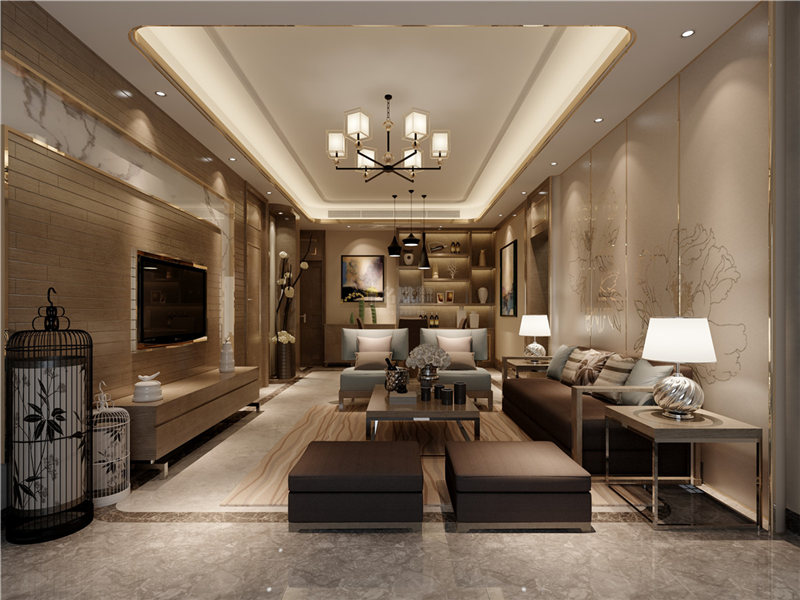 
三居室怎么装？这几套三居室装修效果图给你灵感!