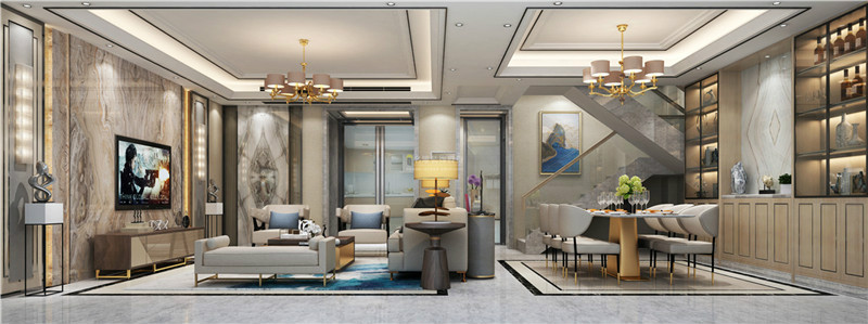 
顶层复式楼装修,这样的会不会是你想要的?