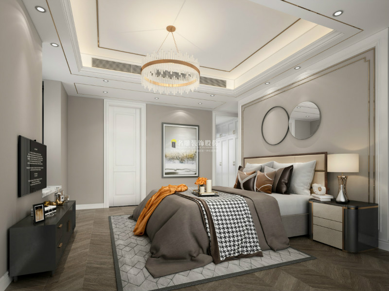 美式轻奢装修效果图