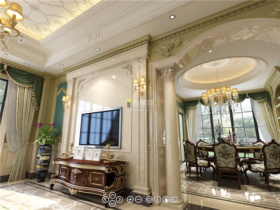 
“家”点情调法式新古典风格设计案例赏析!