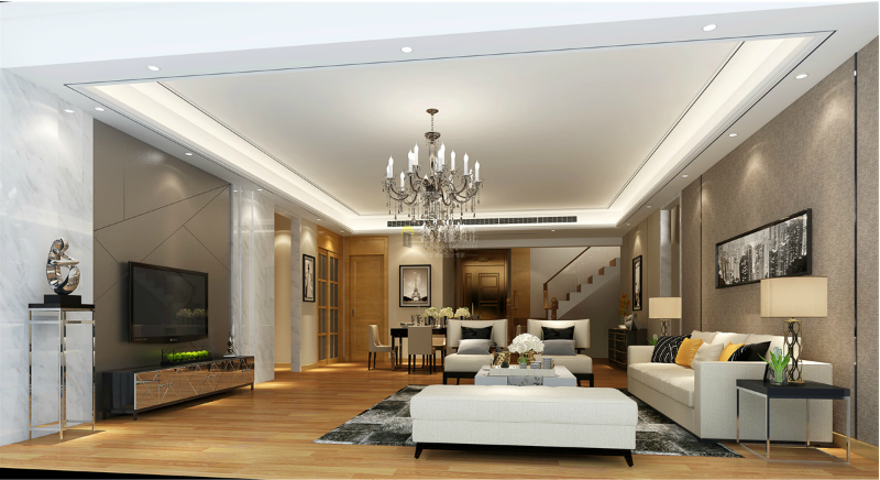 
190平米复式装修效果图大全，这样装修好看到逆天