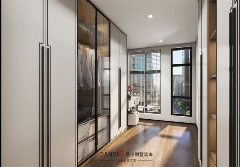 柳州装修助手装饰衣帽间效果图