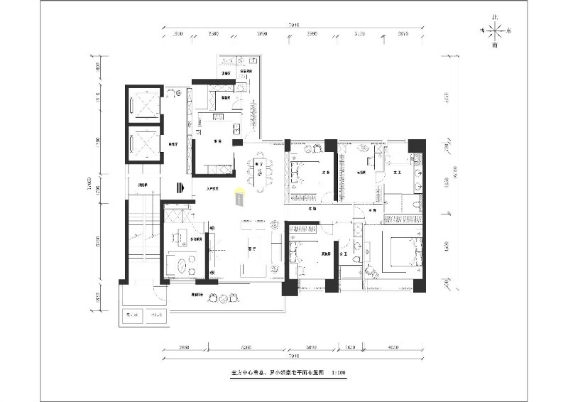 餐厅厨房平面图