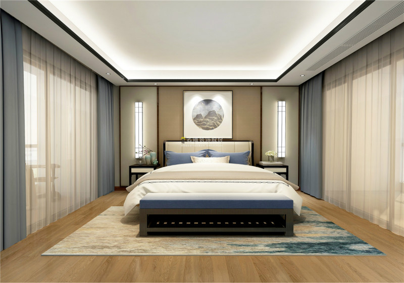 新中式装修效果图