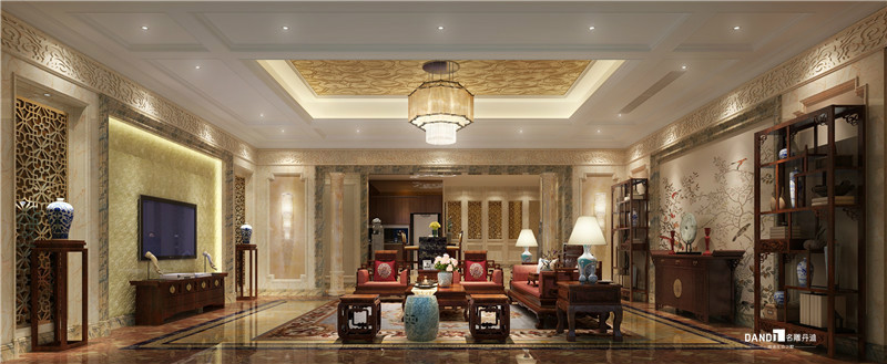 混搭别墅装修效果图