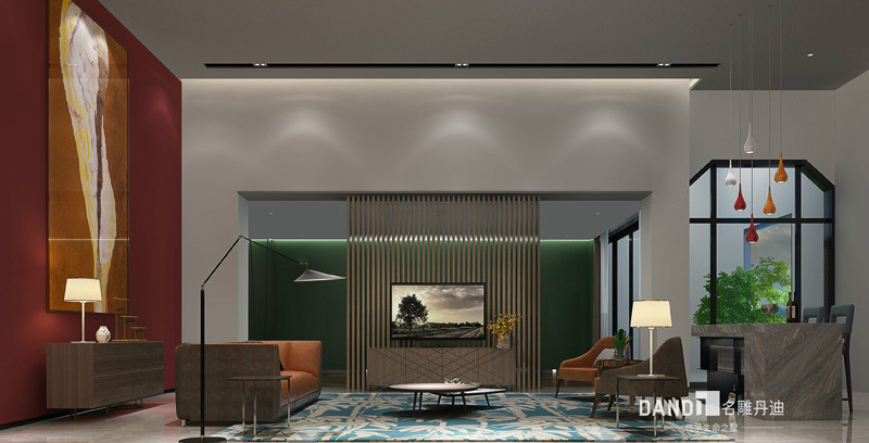 
300平米奢华别墅装修，效果图简直不要太好看!