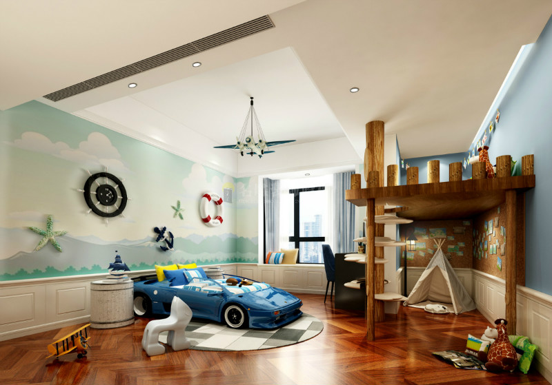 145平米三室一厅装修