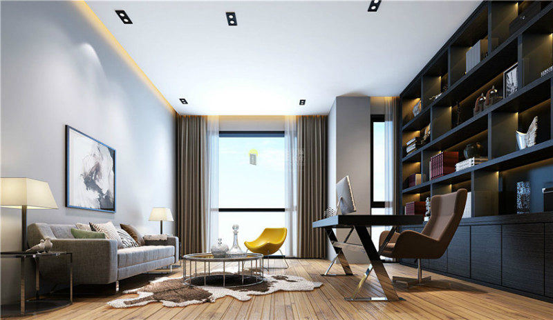 书房墙面用什么颜色好