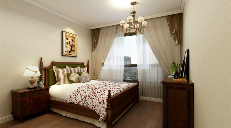 
装修必备|简约田园风格卧室效果图以及注意要点