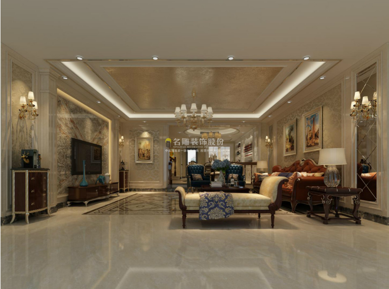 独栋别墅客厅