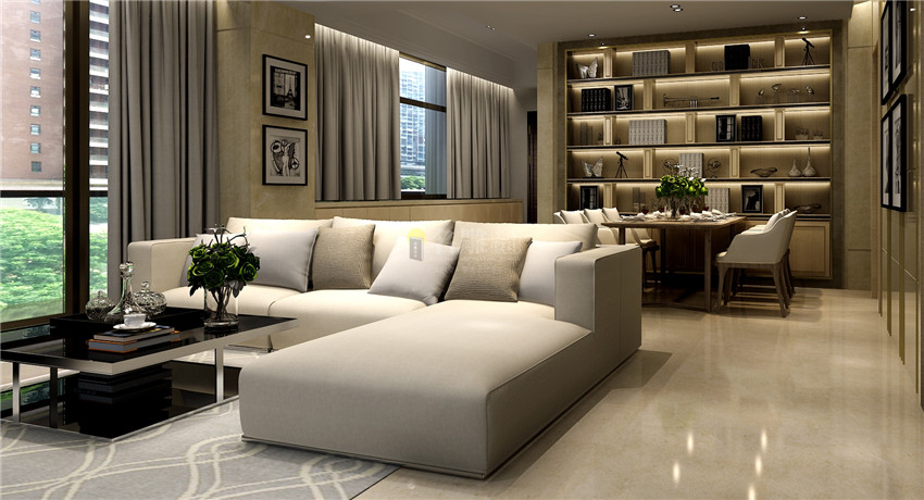 
现代装修的简约时尚，就要这样的个性化定制！