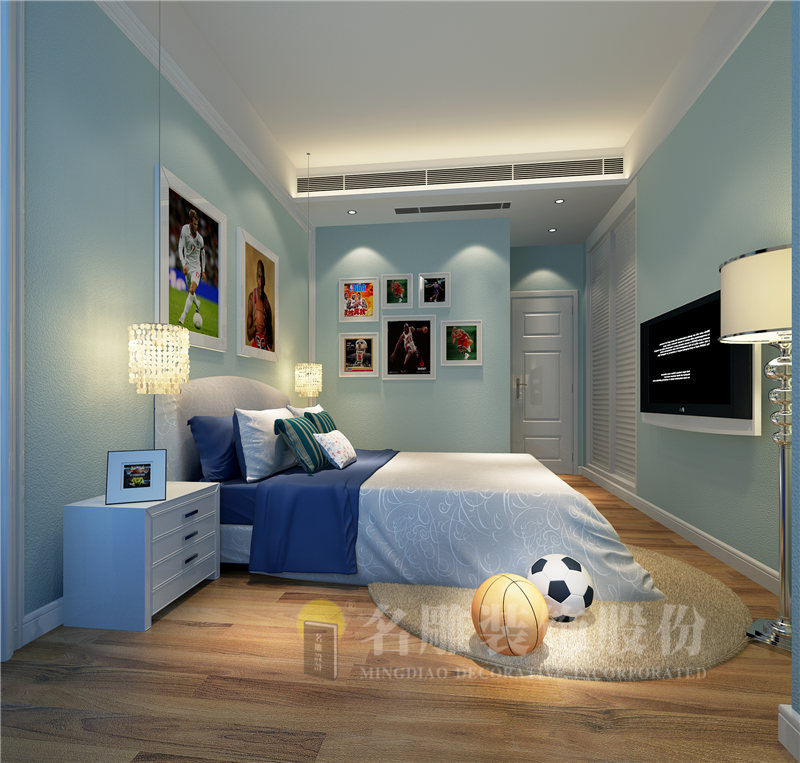 
十款迷人的男童房效果图，快给您家小孩挑一款!