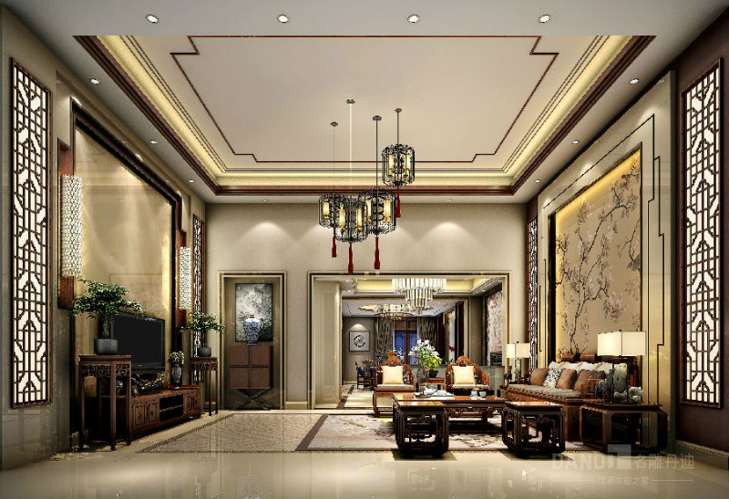 
新中式别墅房子装修风格,即是艺术又有内涵!