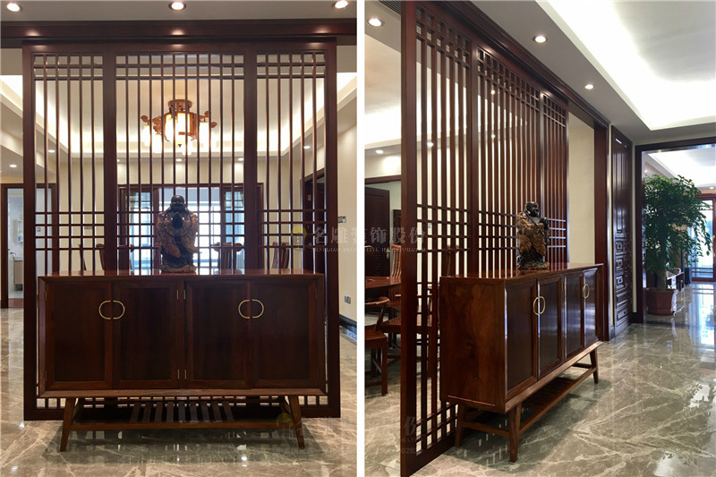 
300平简约中式装修，简单有简单的美!