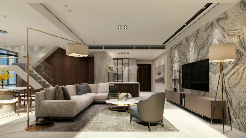 现代简约装修效果图