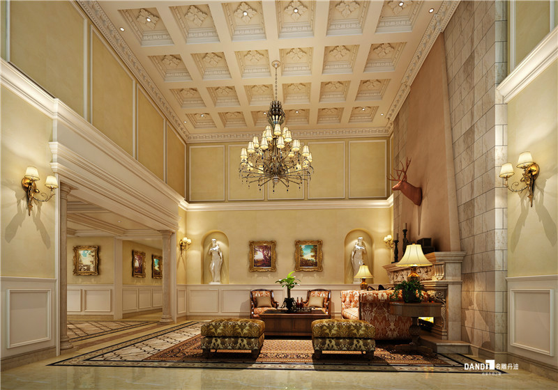 混搭别墅装修效果图