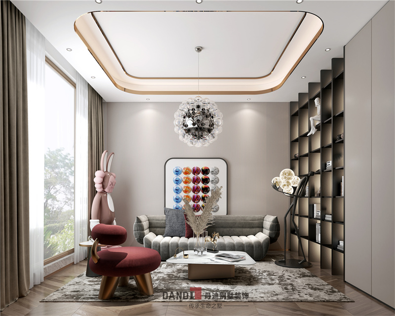 柳州装修助手装饰休闲厅效果图