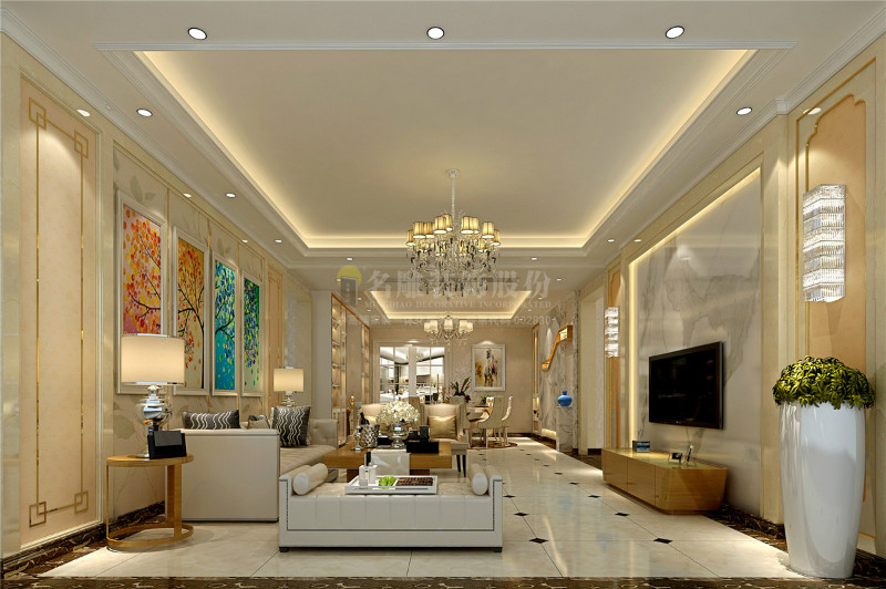 
简欧风格的四居室房子装修，将爱慢慢留在陪伴的时光!