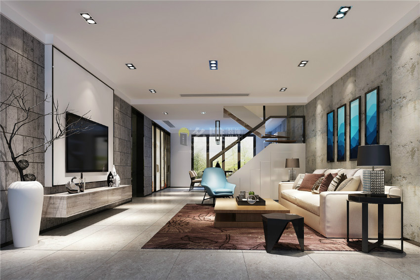 
150㎡现代风房屋装修效果图，感受极简的魅力！