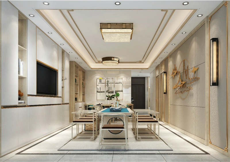 简约中式装修效果图