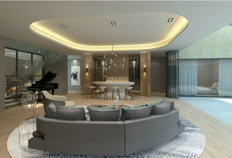 别墅客厅装修效果图