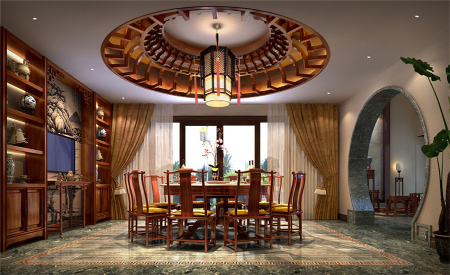 
2016年时尚餐厅装修设计效果图欣赏!