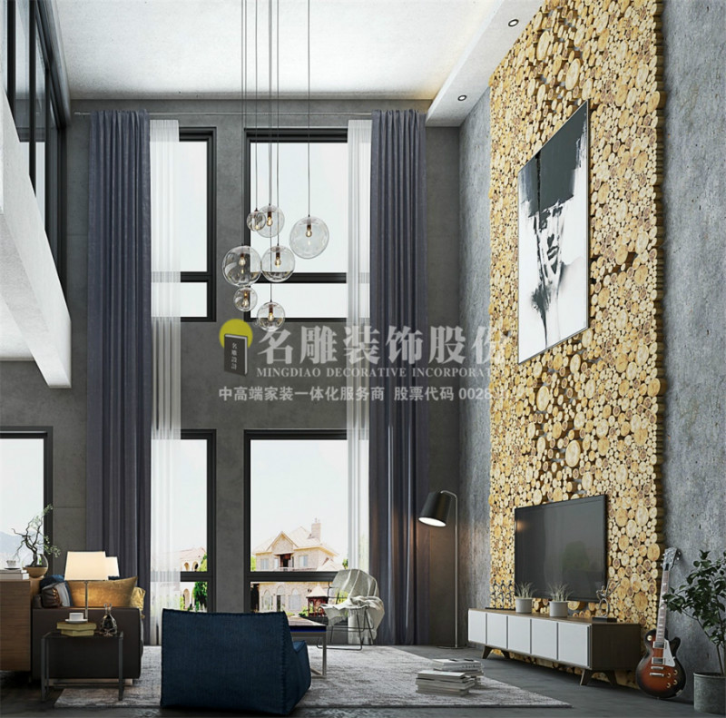 
工业风格装修墙面地面材质是什么？