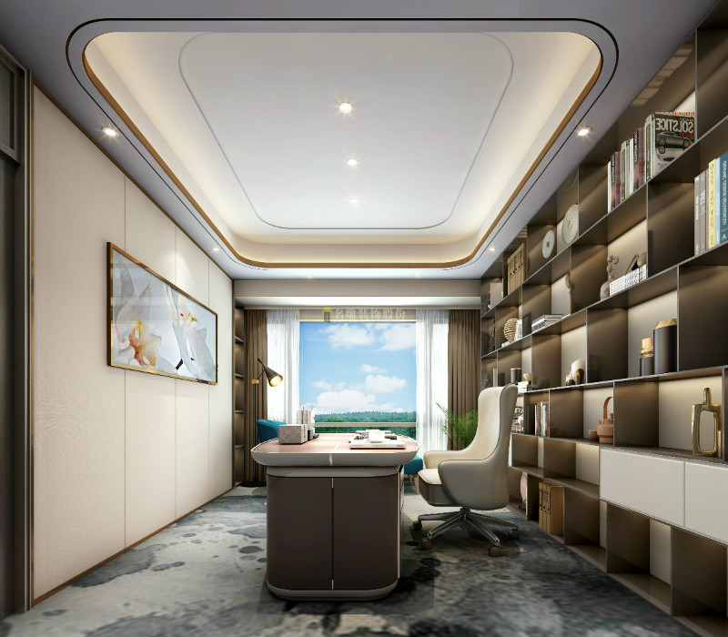 书房书桌如何摆放