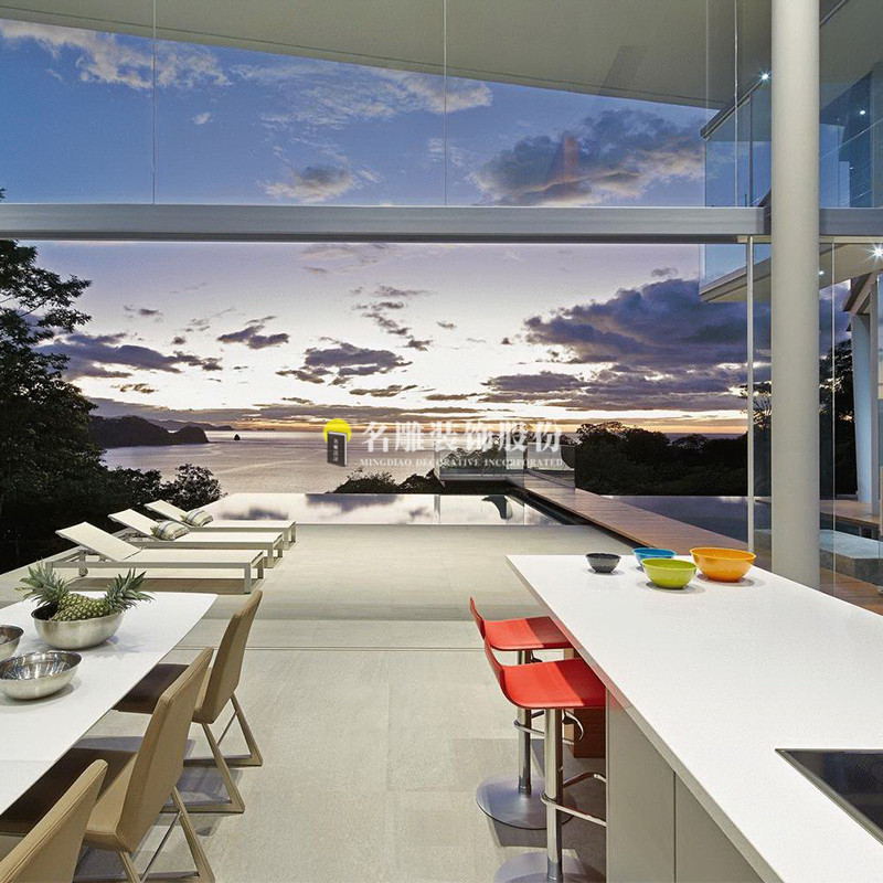 
现代别墅设计，当然是越简约越高级!