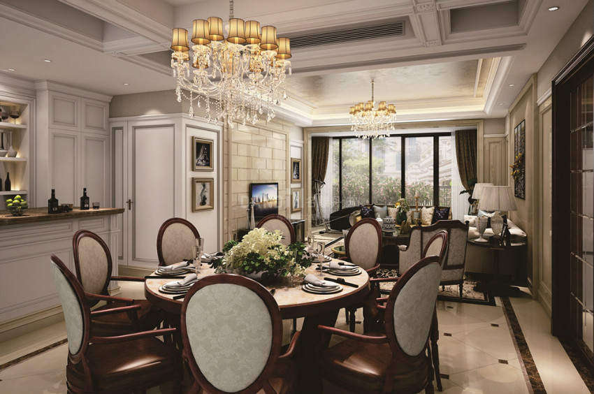 
别墅装修公司教你：别墅餐厅装修如何搭配色彩?