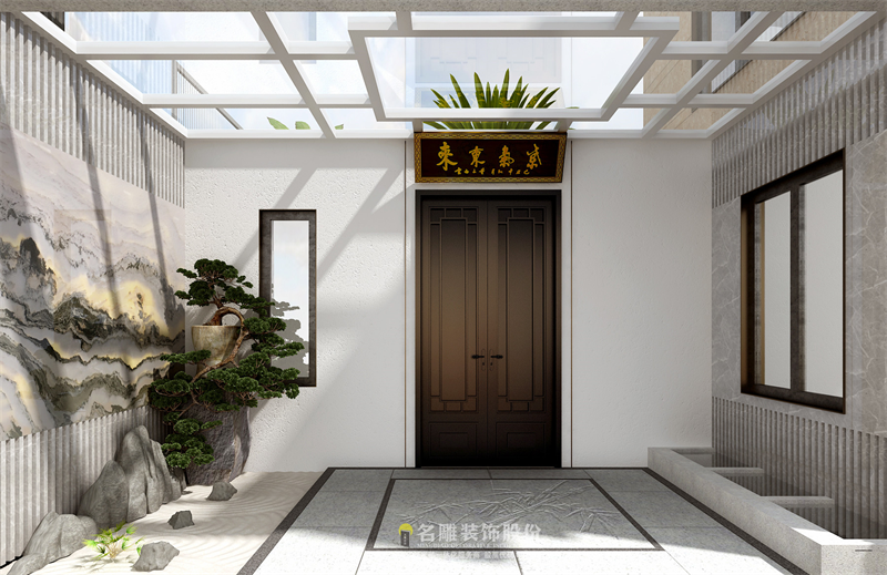柳州装修助手装饰入户实景图