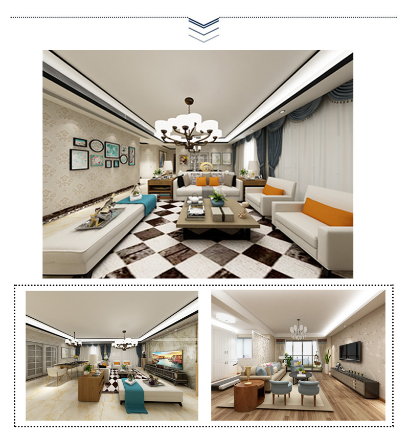 
好看的现代简约房子装修风格，不只是黑白灰!