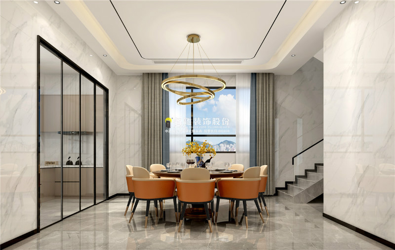 叠拼别墅效果图