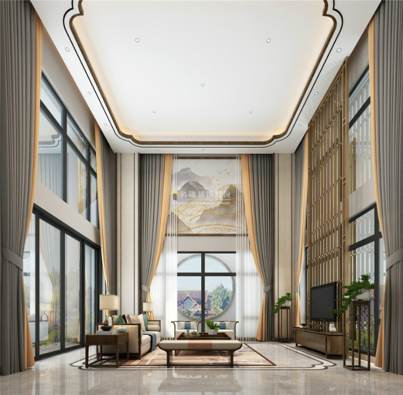 新中式装修效果图